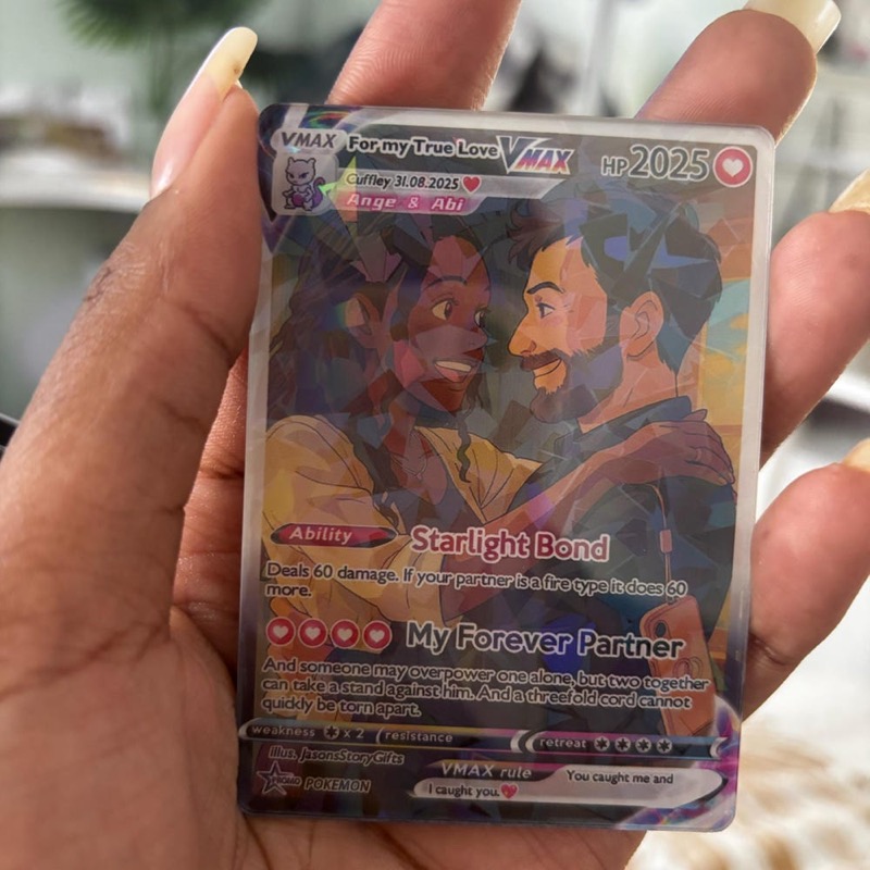 Customer trainer card