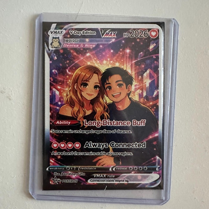 Customer trainer card